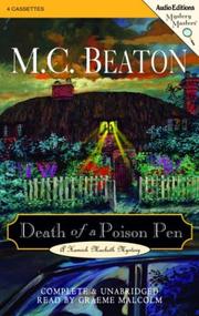 Cover of: Death of a Poison Pen by M. C. Beaton