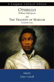 Cover of: Othello and The Tragedy of Mariam by William Shakespeare, William Shakespeare