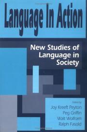 Cover of: Language in action by edited by Joy Kreeft Peyton ... [et al.].