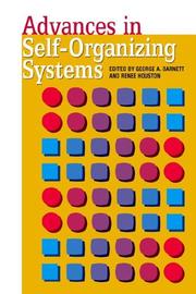 Cover of: Advances in self-organizing systems | 