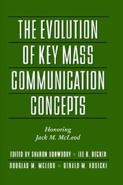 Cover of Evolution of Key Mass Communication Concepts
