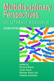 Cover of: Multidisciplinary perspectives on literacy research