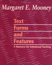 Cover of: Text forms and features: a resource for intentional teaching