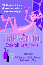 Cover of: Pink Panther Cocktail Party Deck: 52 Pink-a-licious Drinks to Seduce and Entertain