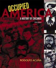 Cover of: Occupied America by Rodolfo Acuña