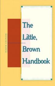 Cover of: The Little, Brown Handbook, Ninth Edition by H. Ramsey Fowler, Jane Aaron