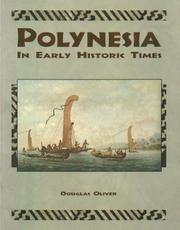 Cover of: Polynesia in early historic times