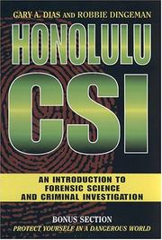Cover of: Honolulu CSI: an introduction to forensic science and criminal investigation