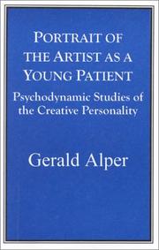 Cover of: Portrait of the artist as a young patient by Gerald Alper