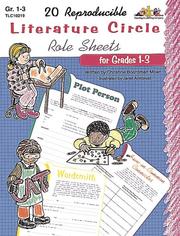 Cover of: 20 Reproducible Literature Circle Role Sheets: for Grades 1-3