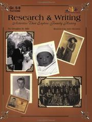 Cover of: Research & Writing: Activities That Explore Family History