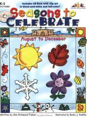 Cover of: Seasons to Celebrate: August to December (Book and CD)