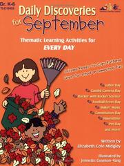 Cover of: Daily Discoveries for September: Thematic Learning Activities for Every Day