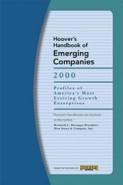 Cover of: Hoover's Handbook of Emerging Companies 2000