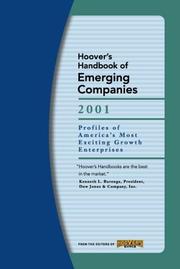 Cover of: Hoover's Handbook of Emerging Companies 2001 (Hoover's Handbook of Emerging Companies) by 