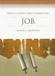 Cover of: Job with CDROM (Smyth & Helwys Bible Commentary) by Samuel E. Balentine