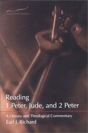 Cover of: Reading 1 Peter, Jude, and 2 Peter: A Literary and Theological Commentary (Reading the New Testament Series)