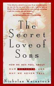 Cover of: The Secret Love of Sons by Nicholas Weinstock