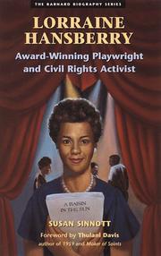 Cover of: Lorraine Hansberry: award-winning playwright and civil rights activist