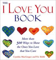 Cover of: The "I love you" book