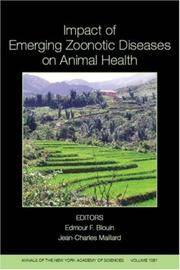 Cover of: Impact of Emerging Zoonotic Diseases on Animal Health | Bob H. Bokma