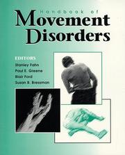 Cover of: Handbook of movement disorders