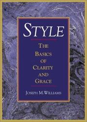 Cover of: Style by Joseph M. Williams