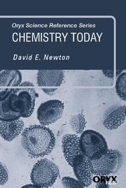 Cover of: Chemistry by David E. Newton
