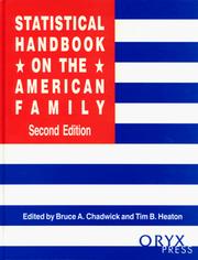 Cover of: Statistical Handbook on the American Family by 