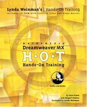 Cover of: Dreamweaver MX: H.O.T. : hands-on training