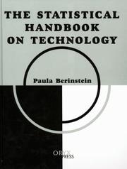 Cover of: The Statistical Handbook on Technology: (Oryx Statistical Handbooks)