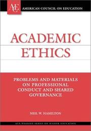 Academic Ethics by Neil W. Hamilton