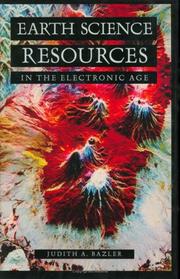 Earth science resources in the electronic age by Judith Bazler