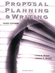 Cover of: Proposal Planning & Writing: Third Edition (Grantselect)