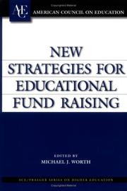 Cover of: New Strategies for Educational Fund Raising: