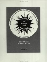 Cover of: Milestones in Science and Technology: The Ready Reference Guide to Discoveries, Inventions, and Facts<br> Second Edition