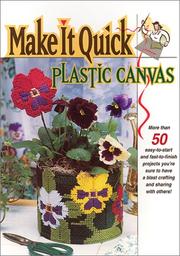 Cover of: Make it quick plastic canvas. by 
