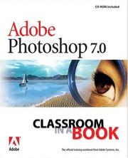 Cover of: Adobe Photoshop 7.0 Classroom in a Book by Adobe Systems Inc.
