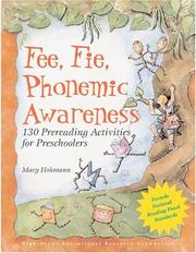 Cover of: Fee, Fie, Phonemic Awareness: 130 Prereading Activities for Preschoolers