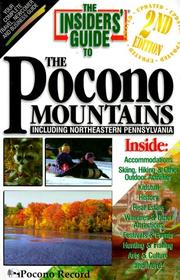 Cover of: The Insiders' Guide to the Pocono Mountains