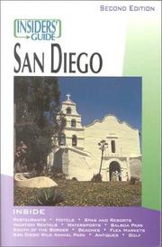 Cover of: Insiders' Guide to San Diego