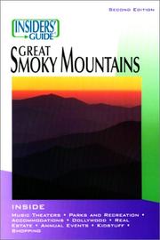 Cover of: Insiders' Guide to the Great Smoky Mountains, 2nd