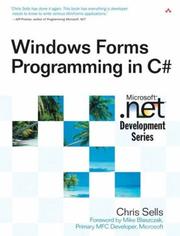 Cover of: Windows Forms Programming in C# (Microsoft .NET Development Series)