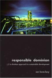 Cover of: Responsible Dominion: A Christian Approach to Sustainable Development