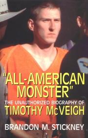 Cover of: "All-American monster" by Brandon M. Stickney