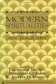 Cover of: Modern spiritualities by Laurence Binet Brown, R. Joseph Hoffmann