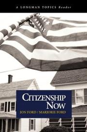 Cover of Citizenship now