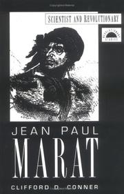 Cover of: Jean Paul Marat by Clifford D. Conner