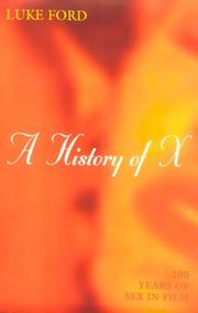 Cover of: A history of X