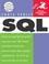 Cover of: SQL